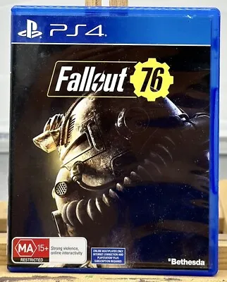 Fallout 76 - Sony Playstation 4 / PS4 In Good Condition - 5452 • $9.99