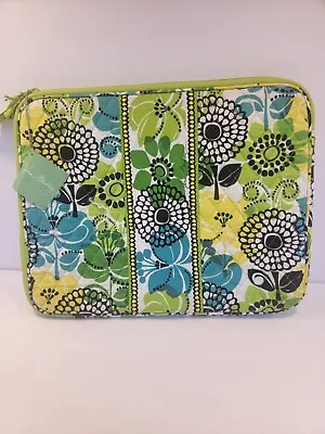 New Vera Bradley Laptop Sleeve Lime's Up Laptop 14  NWT MSRP $38 • $19.99