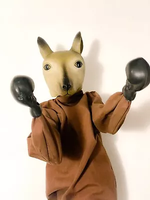 Vintage Boxing Kangaroo Puppet • $11.50