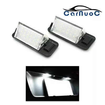 For BMW 3 Series E90 E92 E93 E39 2x Led License Number Plate Lights Replace Lamp • $11.09