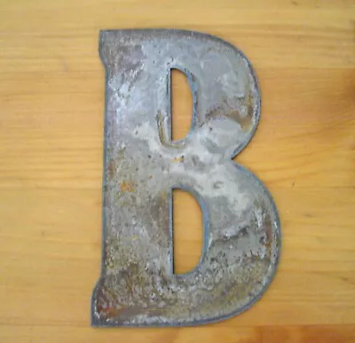 Vintage Rustic Metal 6  Letter ~U-PICK~ • $4.99