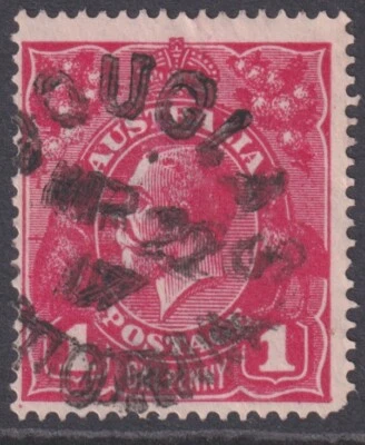 $10 • Buy VICTORIA POSTMARK  DOUGLAS  ON 1d RED KGV DATED 1917  (A24334)