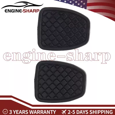 For Subaru Impreza Forester Liberty 2PCS Brake And Clutch Pedal Pad # 36015GA111 • $6.99