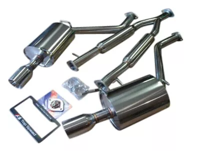 Fits Infiniti G35 Sedan 07-08 G37 Sedan 09-13 Top Speed T304 Y-Pipe Back Exhaust • $759.99