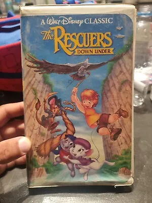 The Rescuers Down Under - VHS Black Diamond - V12 • $30
