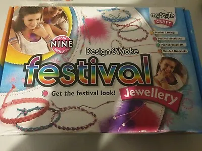 £5.50 • Buy (H) Craft Jewellery Making Set (Festival) By My Style ~Brand NEW~