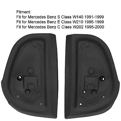 ┊ Pair Exterior Mirror Rubber Gaskets Seals Fit For W140 W210 W202 • $17.89