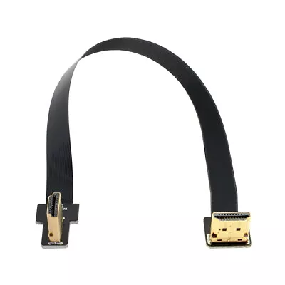 CYFPV Dual 90 Degree Right-Up Angled HDMI Type A Male To Male FPC Flat Cable • $6.22