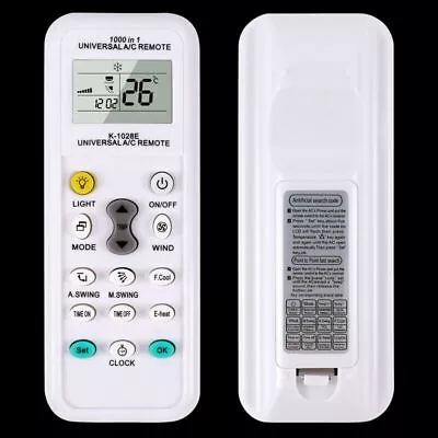 K-1028E Universal Air Conditioner A/C Remote Control For Most Air Conditioner US • $9.79