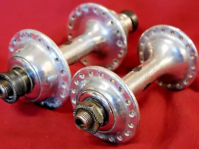 Vintage Campagnolo #1034 Nuovo Record Small Flange Hubs 36H English NO Skewers • $47.95