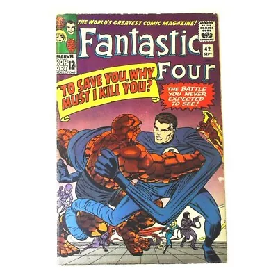 Fantastic Four (1961 Series) #42 In Fine Condition. Marvel Comics [q; • £52.22