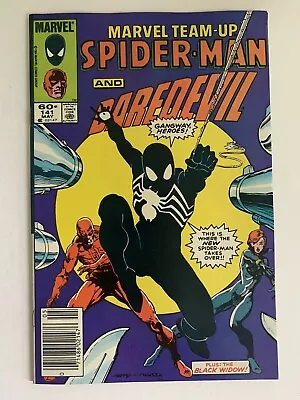 Marvel Team-up #141 8.5 Vf+ 1984 Newsstand Spider-man And Daredevil Marvel • $79.95