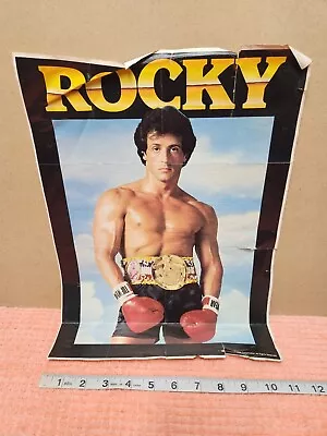 VINTAGE United Artists Corp  Rocky  Movie Poster 15  X 11  1984 VTG Rocky Poster • $39.99