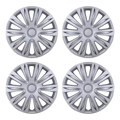 13  Set Of 4 Wheel Covers Snap On Full Hub Caps Fits R13 Tire + Steel Rim • $38.99