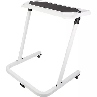 Bike Desk Rolling Laptop Cart For Stationary Bike Adjustable Standing Desk • $159.99
