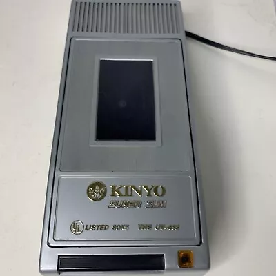 Kinyo Super Slim VHS Video Tape Rewinder Tested & Works!  Model UV-413 • $22