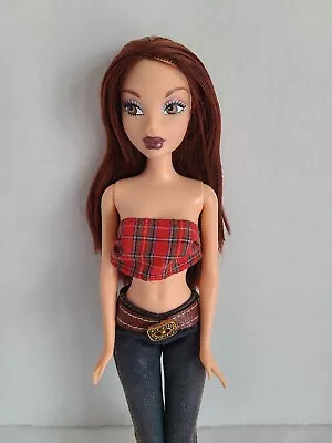 My Scene Barbie-Chelsea Auburn Hair Brown Side Eye  • $20.95