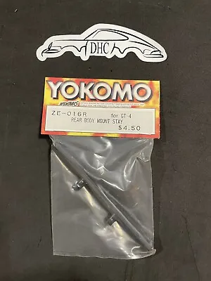 Yokomo Vintage RC Car Part # ZE-016R Rear Body Mount Stay For GT-4 • $5.99