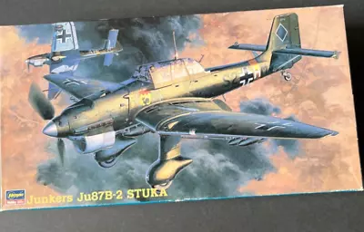 Hasegawa Junkers JU87B-2 Stuka + Resin Cockpit & Colored PE • $75