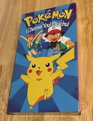 Pokemon Vol. 1: I Choose You Pikachu (VHS 1998 Dubbed) SEALED HAS DAMAGE • $184