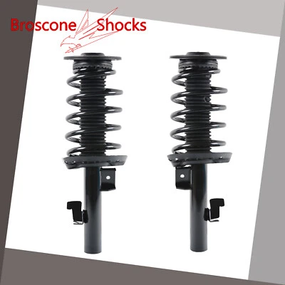 $172.89 • Buy For Volvo 2007-2010 S80 2008-2010 V70 Front Pair Complete Shocks & Struts