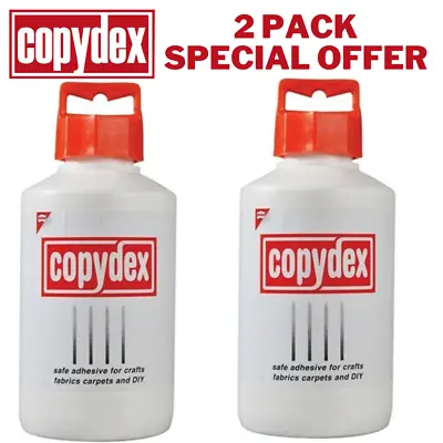 2 PACK Copydex 500ML Strong Adhesive Fabric Carpet Crafts DIY Glue • £22.99