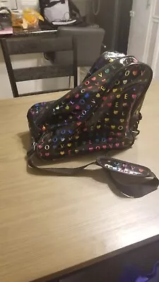 Premium Black LOVE Quad Roller Skate Bag • $15