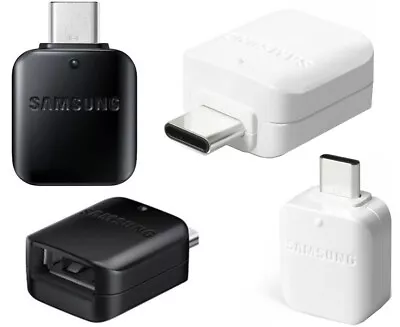 Samsung Type C To USB OTG Data Transfer Adapter Connector For A21s S9 S10 S20+ • £2.99