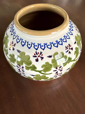 Nicholas Mosse Irish Pottery Vase Geranium • $45