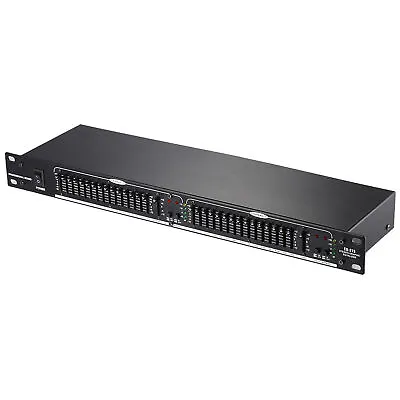 Professional Dual Channels 15-Band Stereo Graphic Equalizer 1U Rack Mount W8S3 • $82.86