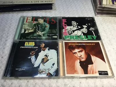 Lot (4) Cd's Elvis Presley (promo See Pictures) • $29.95