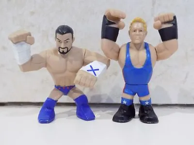 Wwe Mattel Rumblers Cm Punk Jack Swagger Wrestling Figures Cake Toppers Wwf Aew • £2.99