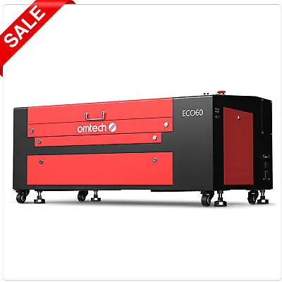 OMTech MF1624-60E 60W CO2 Laser Engraver Cutter Cutting Engraving Machine Ruida • $1849.99