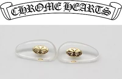 Replacement Screw-in Nose Pads For Chrome Hearts Eyeglasses Sunglasses Gold • $25.91