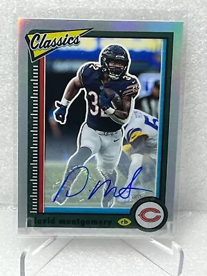 2022 Classics Premium Edition Significant Signatures #15 David Montgomery • $15.50