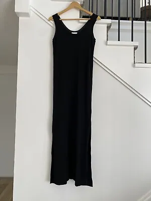 $60 • Buy Witchery Size 8 Black Long Dress 