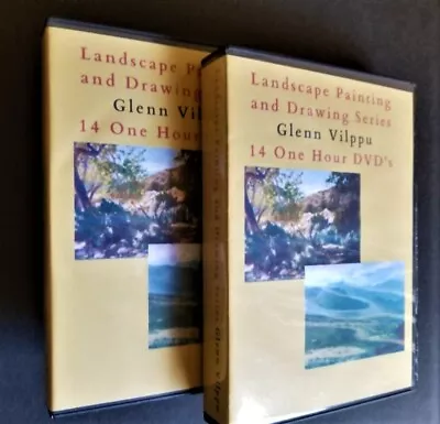 Glenn Vilppu: LANDSCAPE PAINTING AND DRAWING SERIES 14 DVD - 2 Box Set • $74.95