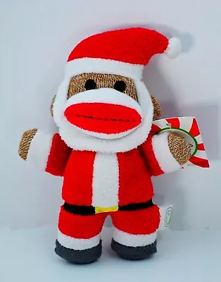 $21.58 • Buy Sock Monkey Plush Doll Christmas Santa Claus Soft & Cuddly Stuffed Animal Toys