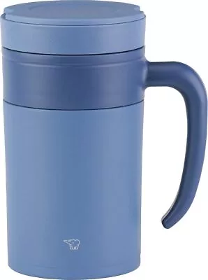 Zojirushi SE-KAE48AZ Stainless Tea Tumbler With Handle 16-Ounce Prussian Blue • $120.21