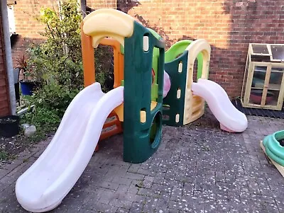 £60 • Buy Little Tikes 8in1 Adjustable Playground   Climbing Frame Slide  8 In 1 