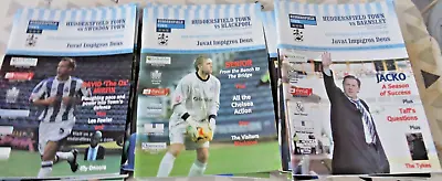 £11 • Buy Huddersfield Town - 25 Programmes 2005/2006  Season