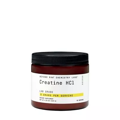 Beyond Raw Chemistry Labs Creatine HCl 60 Servings Improves Muscle Performance • $31.96