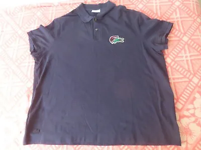 Lacoste Mens 4XL Holiday Big Croc Spell Out Pique Polo • $45