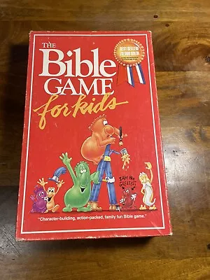 Vintage 1991 The Bible Game For Kids Challenge Trivia Board Game Educational • $40