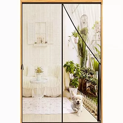 Magnetic Screen Door With Heavy Duty Strong Magnets And Mesh Curtain Transparent • $16.99