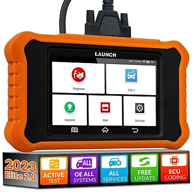 LAUNCH X431 Creader Elite V2.0 For BMW Car Diagnostic Tool Scanner Bidirectional • $169