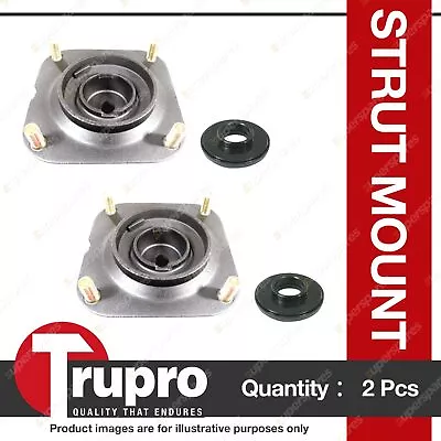 2 X Front Trupro LH/RH Strut Mount For Mazda 626 GE 2.5L 6 Cyl 12/91-1/98 • $216.95