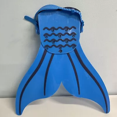 Mermaid Swim Tail Fins For Kids Fin Mermaid Fun Swimwear Monofin Blue (RETURN) • $18.82