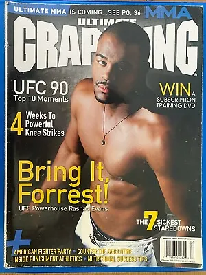 UFC - Rashad Evans - Ultimate Grappling Magazine Jiu Jitsu Feb 2009 Mma Bellator • $12.99