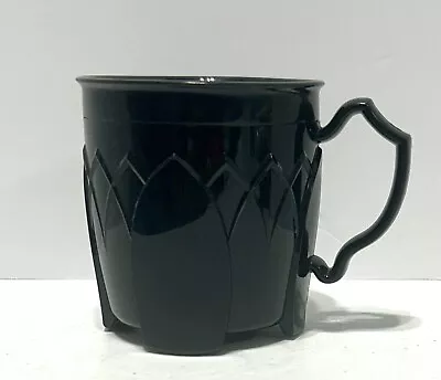 VINTAGE Fenwick By DINEX Carlisle Black Insulated Coffee Cup MUGS USA • $4.98